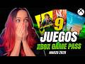 🟩 9 juegos XBOX GAME PASS en MARZO 2026 | PC - Consola - Nube