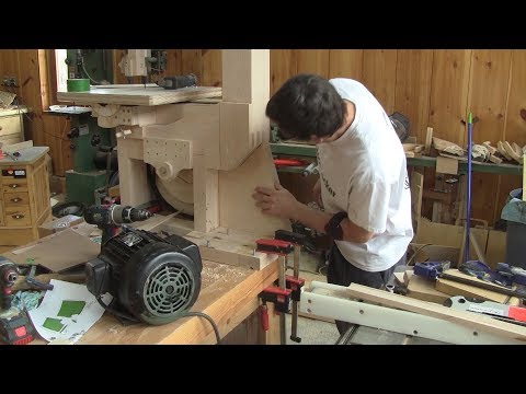 L'gosseux d'bois Ep 142 - Scie à ruban en bois Partie 7