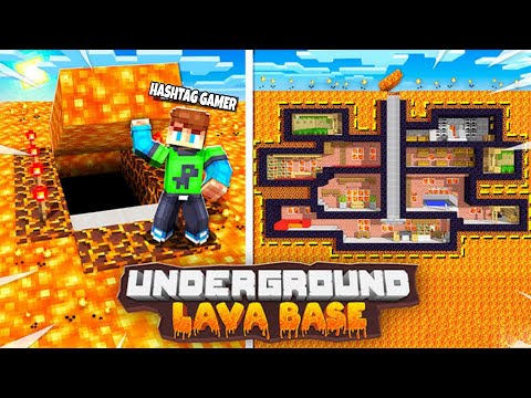 UNBELIEVABLE: Secret Lava House in Minecraft Survival