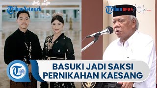 Menteri PUPR Basuki Jadi Saksi Pernikahan Kaesang-Erina, Berangkat ke Solo pada Jumat Siang Tadi