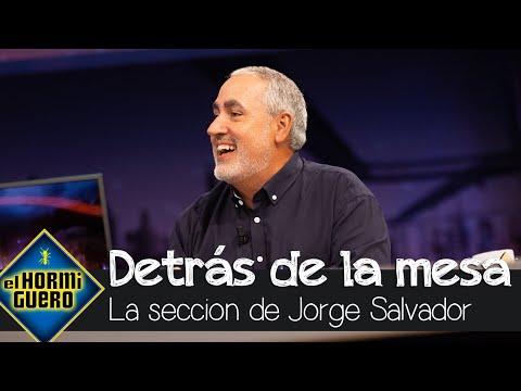 Jorge Salvador destapa lo que hay detrás de la mesa de Pablo Motos - El Hormiguero