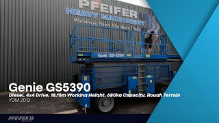 Genie GS5390 Diesel, 4x4 Drive, 18.15m Working Height, 6 scissor lift for sale - Image 4 | Machineryline Genie GS5390 Diesel, 4x4 Drive, 18.15m Working Height, 6 scissor lift | Image 4 - Machineryline