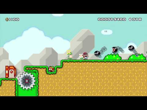 走れ!忍者マリオ!　Keep running Ninja by えいと - Super Mario Maker - Shorts On The Halves 1AF