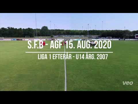 U14 Liga 1 SFB - AGF 15. aug. 2020