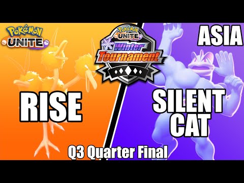 Rise vs Silent Cat - Winter Tournament Japan Q3 Quarter Final - Pokemon Unite Tournament