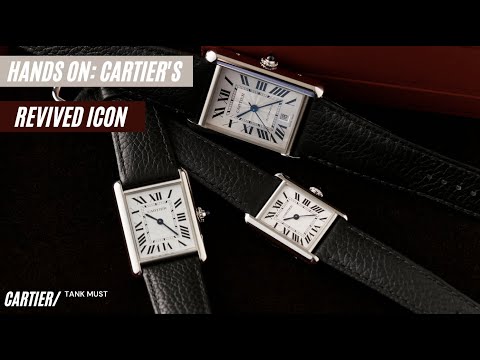 HANDS-ON: Cartier Tank Must Collection
