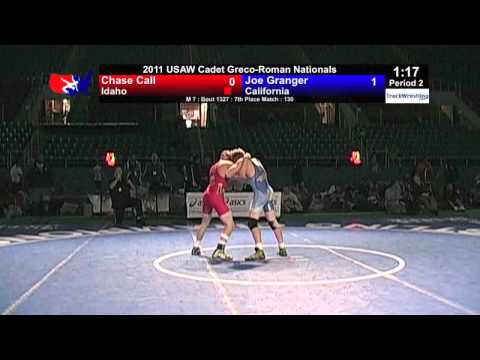 Cadet Greco 7th 130 - Chase Call (ID) vs. Joe Granger (CA)