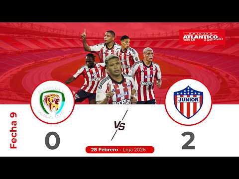 🔴 Jaguares Vs Junior - Liga BetPlay Fecha 9 - Sábado 28 de Febrero 2026