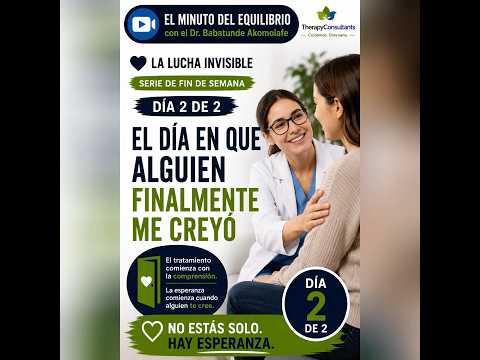 El Día en Que Alguien Finalmente Me Creyó