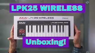 Video thumbnail for Akai LPK25 Wireless Bluetooth Controller Unboxing by Matthew Stratton