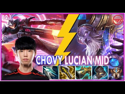 Quá mãn nhãn với Lucian trong tay của Chovy