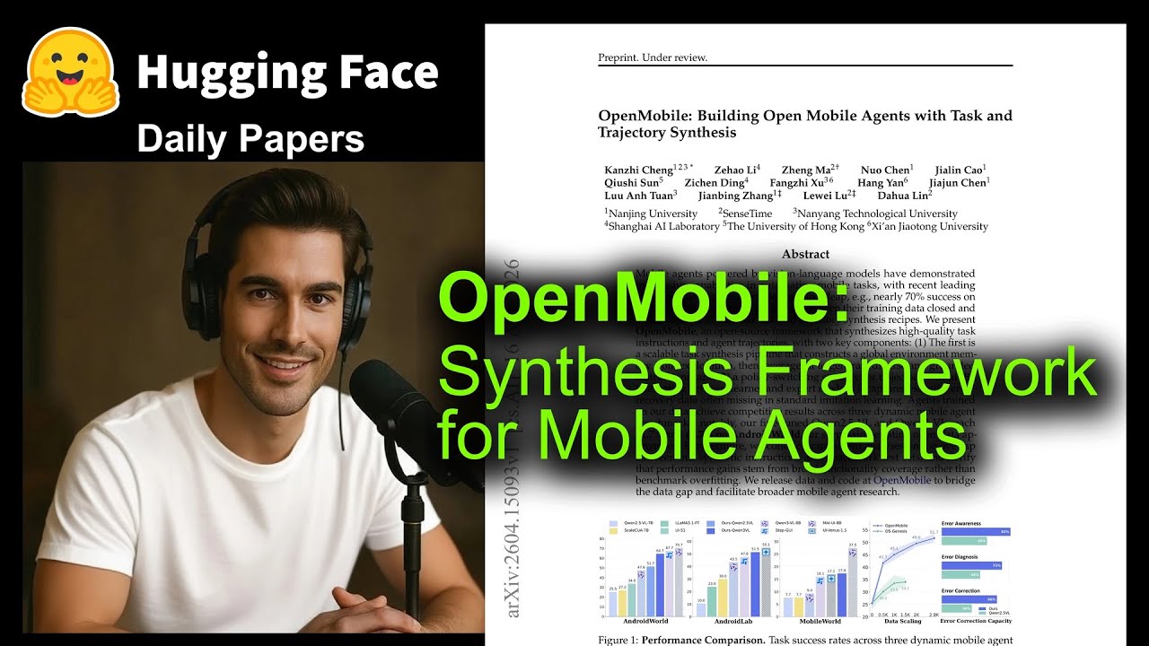 OpenMobile: Synthesis Framework for Mobile Agents