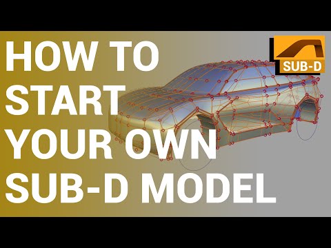 FREE Autodesk Alias SubD Tutorial | Car Exterior | Part 1