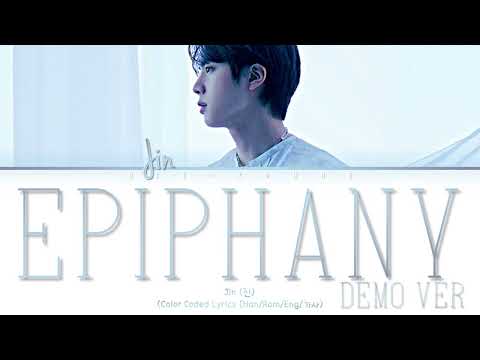 Jin "Epiphany Demo Ver" (Color Coded Lyrics) English)