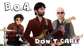 B.O.A. performing &quot;Don&#39;t Care&quot;, by Klark Kent (Stewart Copeland)