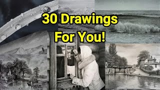 30 Drawing Projects For You To Draw!