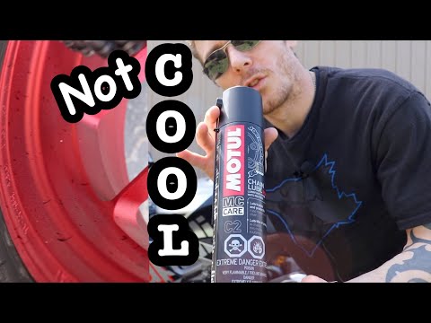 Motul Motorcycle Chain Lube No Fling 🧐 Sure Bud!