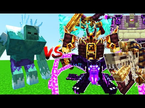 MUTANT FROZEN ZOMBIE *MUTANT MORE VS L_ENDER'S CATACLYSM BOSSES - MINECRAFT MOB BATTLE