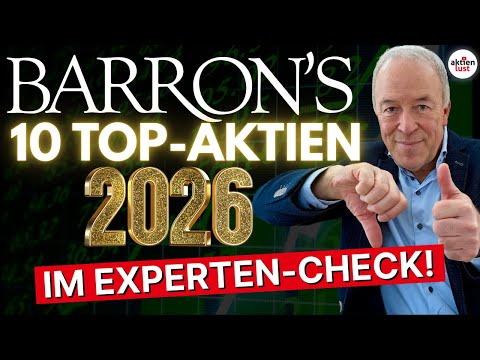 Barron's 10 Top Stocks 2026 – Are Amazon, Visa & Disney Worth It?