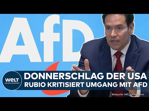 AFD: Paukenschlag! USA kritisieren Deutschland für Einstufung der Partei als rechtsextremistisch