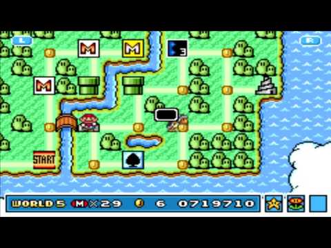 Super Mario Advance 4 - Super Mario Bros 3 (GBA) Level 5-Fortress 1