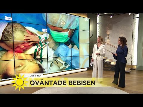 Jättebebis chockar alla: "Det är helt enormt!" - Nyhetsmorgon (TV4)