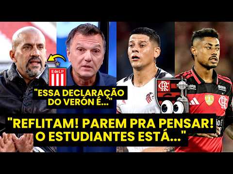 CASO ROJO: “PRESTEM ATENÇÃO NISSO! O MAIS GRAVE é que o ESTUDIANTES…” MAURO CEZAR FALA do FLAMENGO