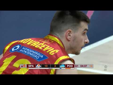 ABA Liga 2 2020/21, Semi-finals Round 2 match: Spars - Podgorica (25.4.2021)