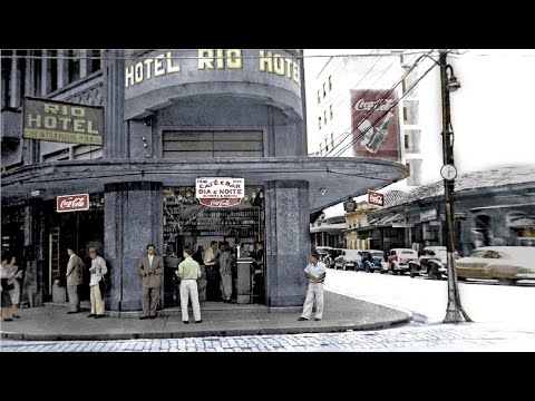 O Rio de Janeiro a Cores em 1952 (Raras Imagens Coloridas) HD