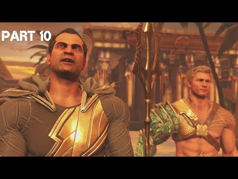 Injustice 2 Gameplay Part 10 Three Kings  Aquaman & Black Adam