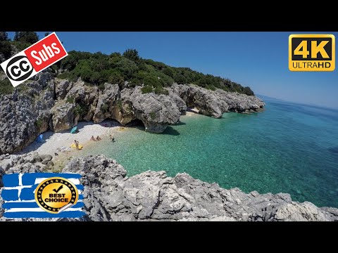 Kefalonia top 40 beaches 4k