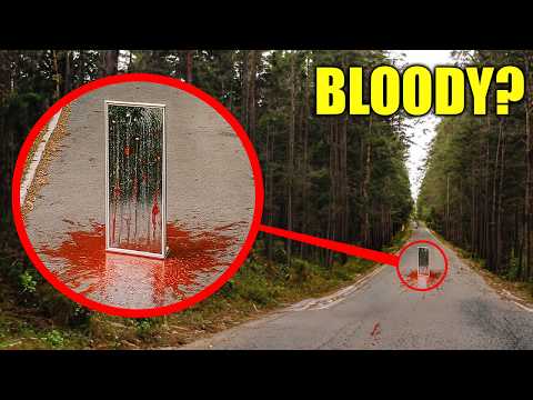 If you ever see this Bloody Mirror in the middle of the road, DO NOT LOOK (SHE VANISHED)