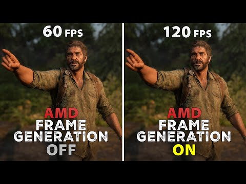 AMD Frame Generation (AFMF) - Test in 6 Games