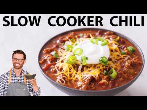 Easy Slow Cooker Chili Recipe
