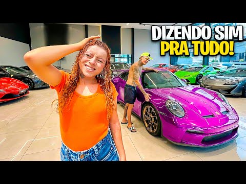 Saying yes to everything my boyfriend asks for 24 hours! *Did I freak out?