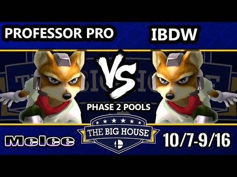 TBH6 SSBM - VWS | Professor Pro (Fox) Vs. iBDW (Fox) - Smash Melee Pools