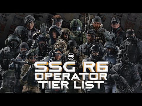 THE RAINBOW SIX CHAMPIONS OPERATOR TIER LIST