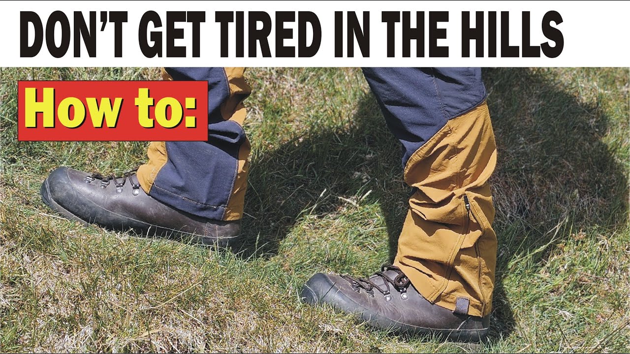 Walk up hills without getting tired