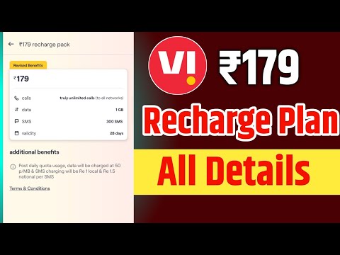 Vi ₹179 Plan All Details 🔥 | Vi Only Calling Plan Details | Vi Best Calling Plan | Vi ₹179 Details