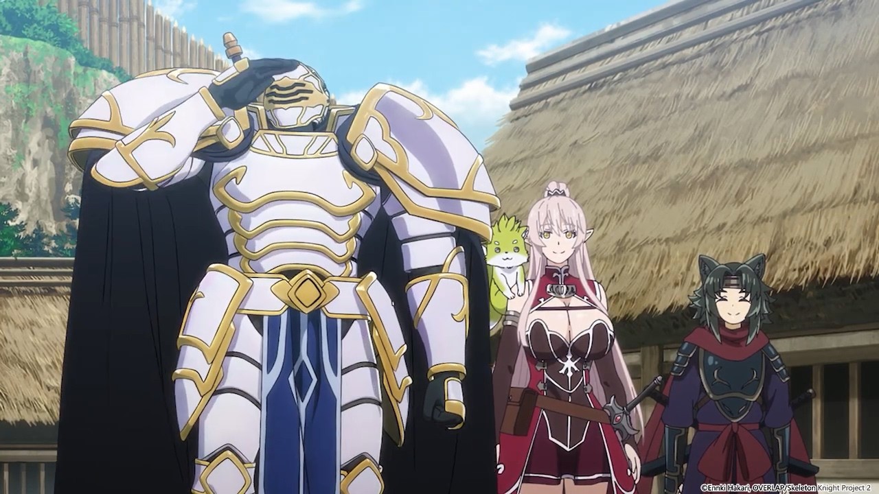 Can I learn Kage Bunshin no Jutsu here?《Skeleton Knight in Another World Season 2》 Anime Highlight