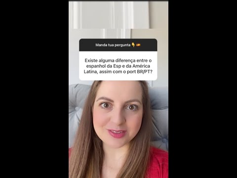 DIFERENÇA ENTRE O ESPANHOL DA ESPANHA E DA AMÉRICA LATINA #shorts