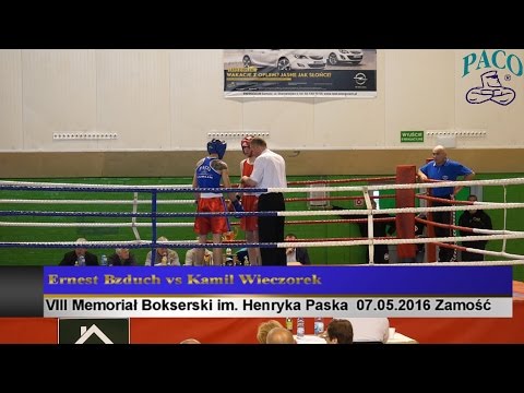 VIII Memoriał Bokserski im Henryka Paska Ernest Bzduch vs Kamil Wieczorek
