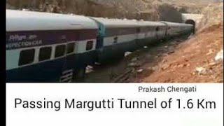 preview picture of video '#gulbarga #kalaburagi #bidar #indianrailways. Tunnel journey between gulbarga and bidar'