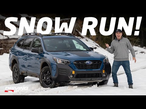 2022 Subaru Outback Wilderness XMode Extreme Snow Test