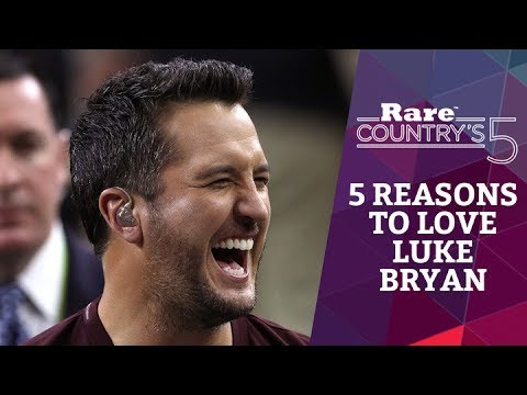 5 Reasons to Love Luke Bryan | Rare Country's 5