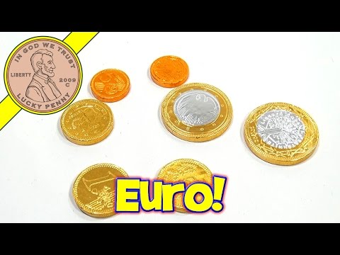 Euro Money Milk Chocolate Coins, Steenland Candies