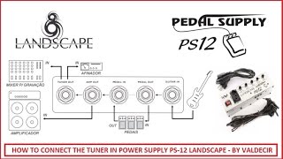 Video thumbnail for How to connect the tuner in PS-12 Landscape - By Valdecir Emanoel by Mano Guitar Oficial