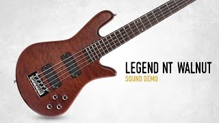 Video thumbnail for Spector Legend 5 Neck-Thru Walnut Stain by OfficialSpector