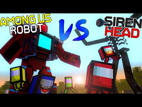 AMONG US vs SIREN HEAD PART 2 - Minecraft Animation - MINECRAFT ANIMATION