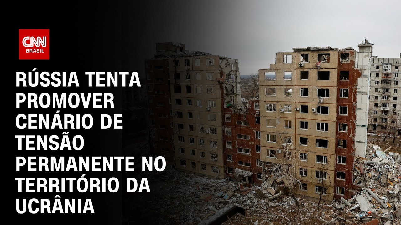 Magnotta: Rússia tenta promover cenário de tensão permanente no território da Ucrânia | CNN 360º